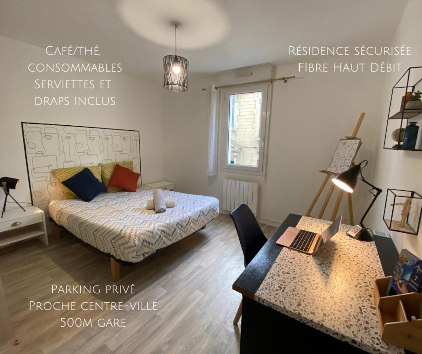 Work App'Art - T2 - Fibre - Parking - Proche Gare Apartment Angouleme Exterior photo